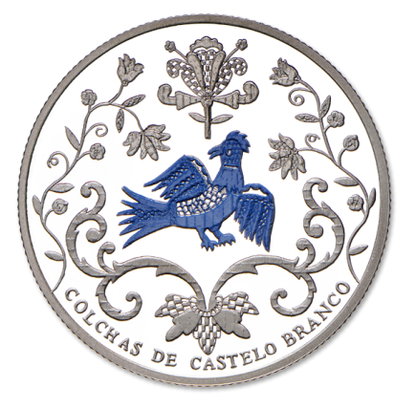 Portogallo 2,5€ Trapunte Castelo Branco Proof 2015