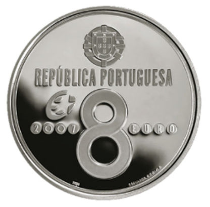 Portogallo €8 Passarola di Bartolomeu Gusmão 2007